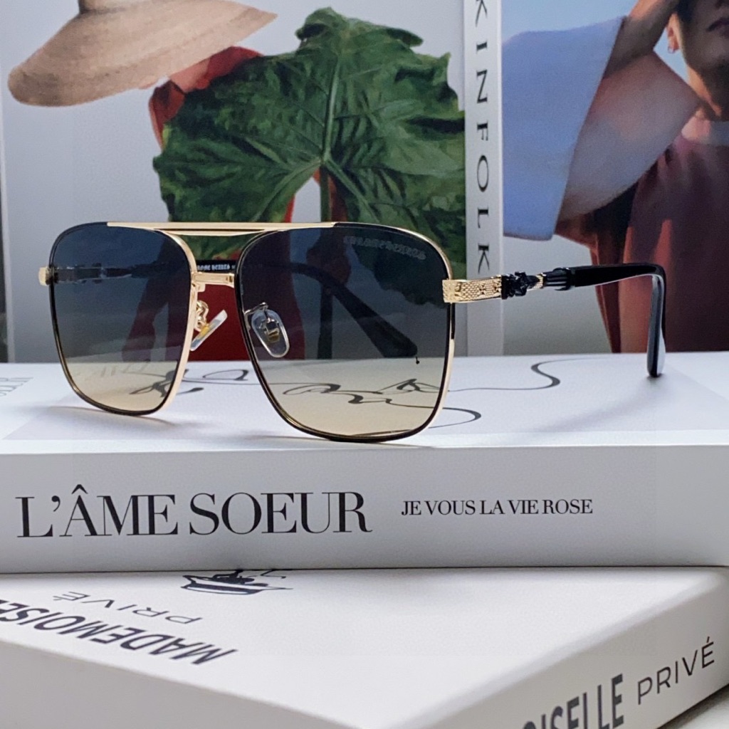Chrome Hearts Vintage Polygonal Sunglasses